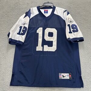 Miles Austin Dallas Cowboys #19 Jersey Men Size‎ 52 Blue Reebok NFL On Field